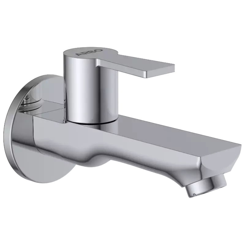 RL-4603 Long Nose Bib Tap With Wall Flange