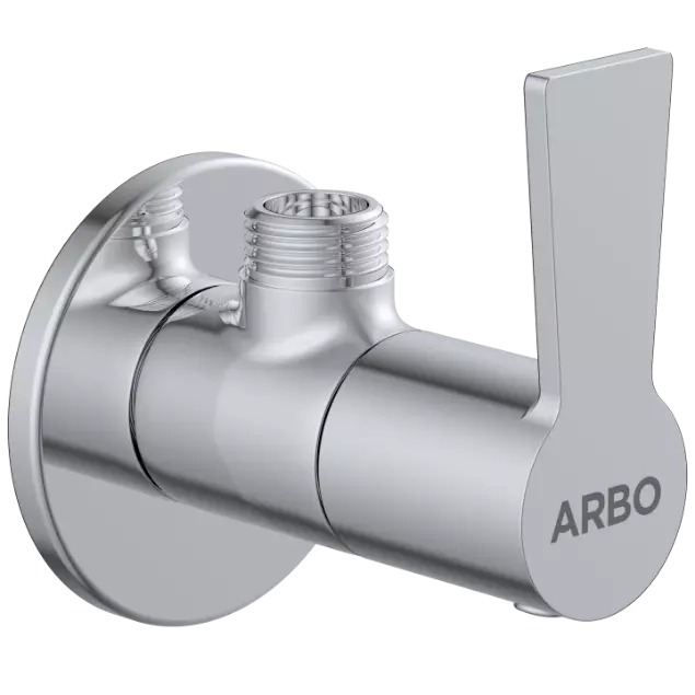 RL-4604 Angle Cock With Wall Flange