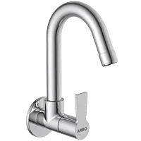 RL-4608 Sink Cock With Swinging Spout With Wall Flange (Wall Mounted Model)