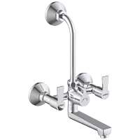 RL-4620 Wall Mixer 2 In 1 With Connecting Legs With Wall Flange