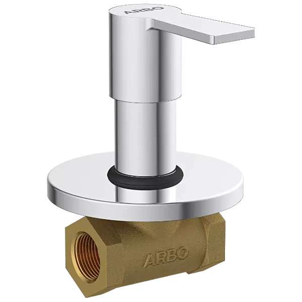 RL-4623 Concealed Stop Cock 15mm Body With Upper Part Set