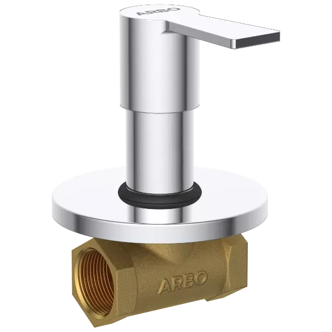 RL-4624 Concealed Stop Cock 20mm Body With Upper Part Set