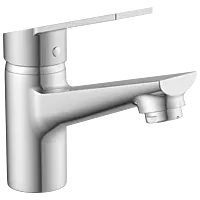 RL-4627 Single Lever Basin Mixer With Braided Hoses (Table Mounted Model)