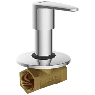 AL-1424 Concealed Stop Cock 20mm Body With Upper Part Set