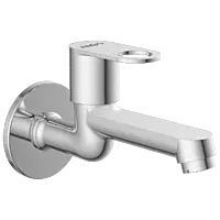 NE-1603 Long Nose Bib Tap With Wall Flange