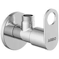 NE-1604 Angle Cock With Wall Flange