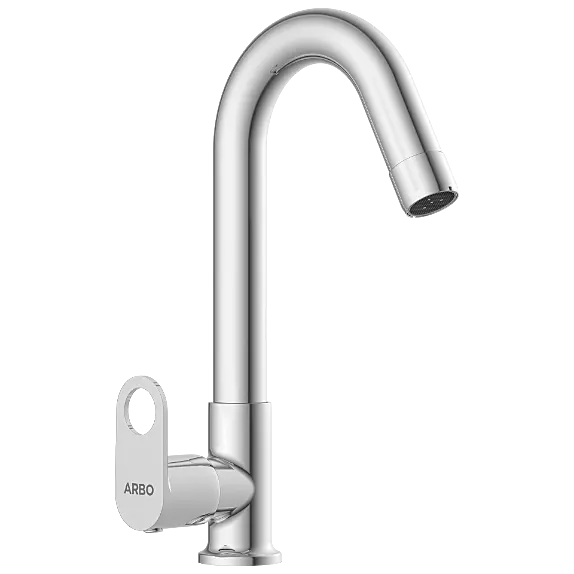 NE-1611 Swan Neck With Swinging Spout (Table Mounted Model)