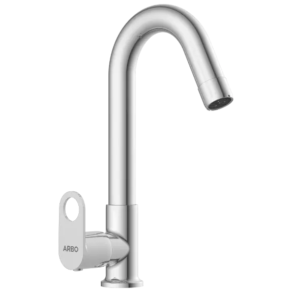 NE-1611 Swan Neck With Swinging Spout (Table Mounted Model)