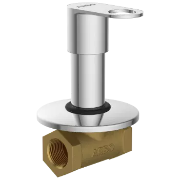 NE-1623 Concealed Stop Cock 15mm Body With Upper Part Set