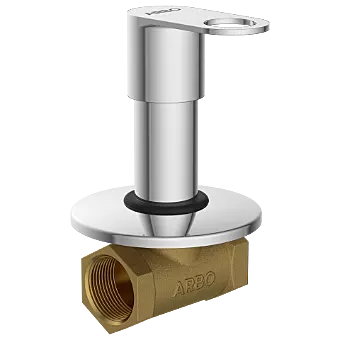 NE-1624 Concealed Stop Cock 20mm Body With Upper Part Set