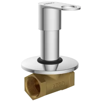 NE-1624 Concealed Stop Cock 20mm Body With Upper Part Set