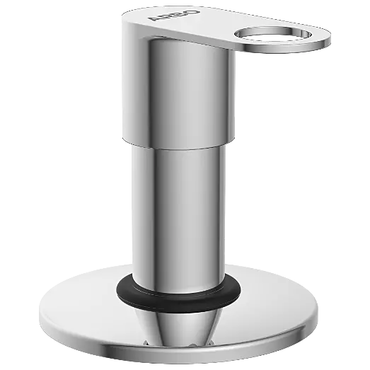 NE-1640 Exposed Part Kit Of Concealed Stop Cock & Flush Cock With Fitting Sleeve, Operating Lever & Adjustable Wall Flange