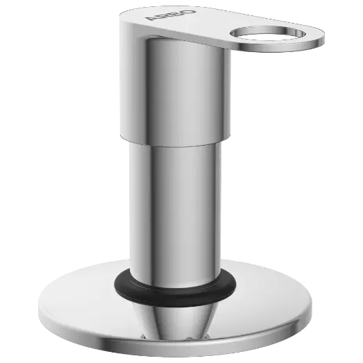 NE-1640 Exposed Part Kit Of Concealed Stop Cock & Flush Cock With Fitting Sleeve, Operating Lever & Adjustable Wall Flange