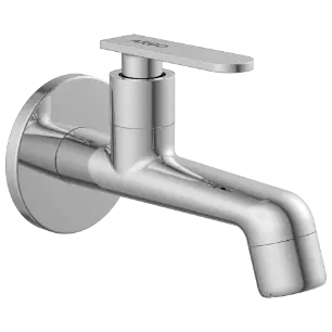 IX-2803 Long Nose Bib Tap With Wall Flange
