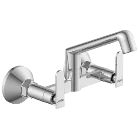 IX-2813 Sink Mixer With Swinging Spout With Connecting Legs With Wall Flange (Wall Mounted Model)