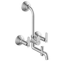 IX-2822 Wall Mixer 3 In 1 With Connecting Legs With Wall Flange