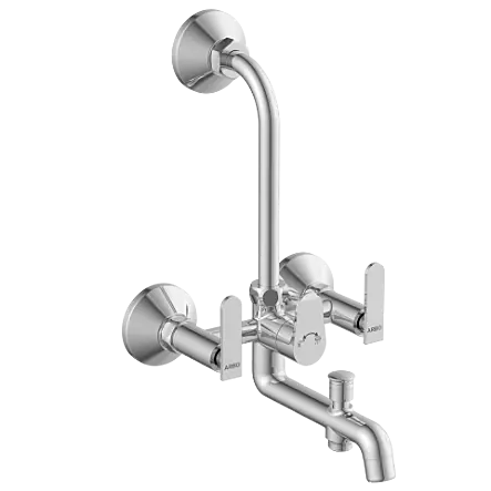 IX-2822 Wall Mixer 3 In 1 With Connecting Legs With Wall Flange