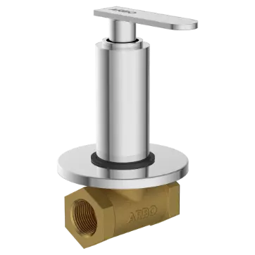 IX-2823 Concealed Stop Cock 15mm Body With Upper Part Set