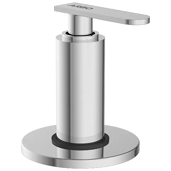 IX-2840 Exposed Part Kit Of Concealed Stop Cock With Fitting Sleeve, Operating Lever & Adjustable Wall Flange