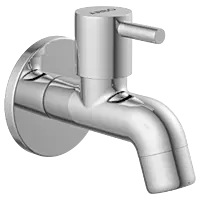 EL-1802 Bib Tap With Wall Flange