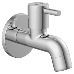 EL-1802 Bib Tap With Wall Flange