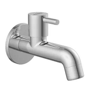 EL-1803 Long Nose Bib Tap With Wall Flange