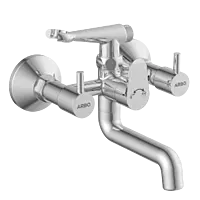 EL-1821 Wall Mixer 2 In 1 With Crutch, Connecting Legs With Wall Flange