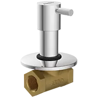 EL-1823 Concealed Stop Cock 15mm Body With Upper Part Set