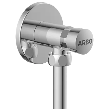 PM-5104 Angle Cock With SS Pipe And Nut