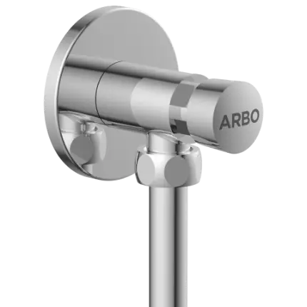 PM-5104 Angle Cock With SS Pipe And Nut