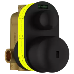 CD-5605 Concealed Body For 3 Inlet 2 Outlet Single Lever High Flow Diverter