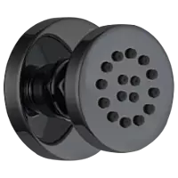 OS-MB-224 Brass & ABS Body Jet Round 50mm (Matt Black)