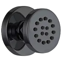 OS-MB-224 Brass & ABS Body Jet Round 50mm (Matt Black)