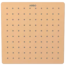 OS-RG-210 Square 8" x 8" Inch SUS 304 Rainfall Overhead Shower (Rose Gold)