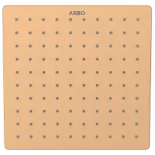 OS-RG-210 Square 8" x 8" Inch SUS 304 Rainfall Overhead Shower (Rose Gold)