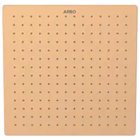 OS-RG-211 Square 12" x 12" Inch SUS 304 Rainfall Overhead Shower (Rose Gold)