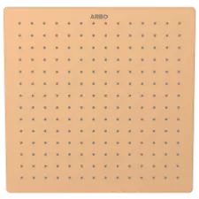 OS-RG-211 Square 12" x 12" Inch SUS 304 Rainfall Overhead Shower (Rose Gold)