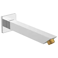 SHA-01 Square Cross 9" Inch Long Wall Mounted Shower Arm With Wall Flange