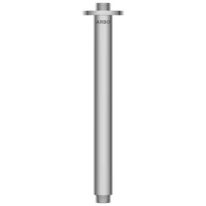 SHA-31 Round Shape 6" Inch Long Ceiling Mounted Shower Arm With Wall Flange