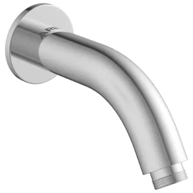 SHA-36 Round Shape 9" Inch Long With 45° Bend Wall Mounted Shower Arm With Wall Flange