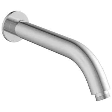 SHA-37 Round Shape 12" Inch Long With 45° Bend Wall Mounted Shower Arm With Wall Flange