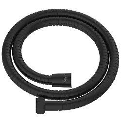 AC-MB-06 S.S. Chrome Flexible Shower Tube 1 Mtr. (Matt Black)