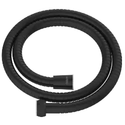 AC-MB-06 S.S. Chrome Flexible Shower Tube 1 Mtr. (Matt Black)