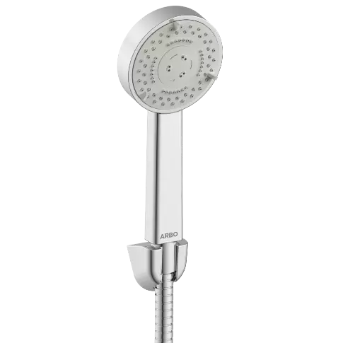 MFS-01 Three Function Hand Shower, Shower Tube With Hook Set