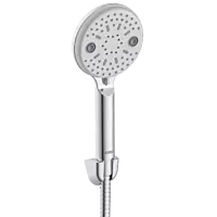 MFS-03 Three Function Hand Shower, Shower Tube With Hook Set