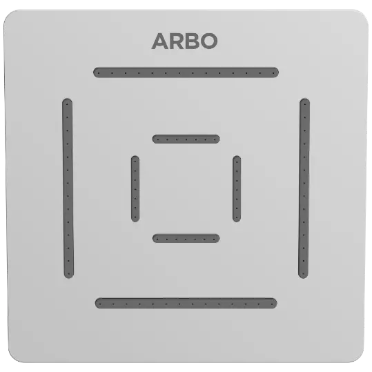 OS-01 Square 4" x 4" Inch Maze Overhead Shower