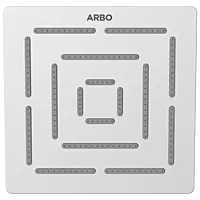 OS-02 Square 6" x 6" Inch Maze Overhead Shower