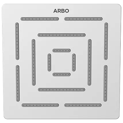 OS-02 Square 6" x 6" Inch Maze Overhead Shower