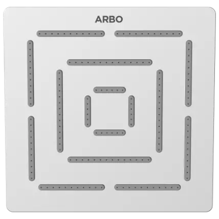 OS-02 Square 6" x 6" Inch Maze Overhead Shower