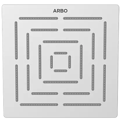 OS-03 Square 8" x 8" Inch Maze Overhead Shower
